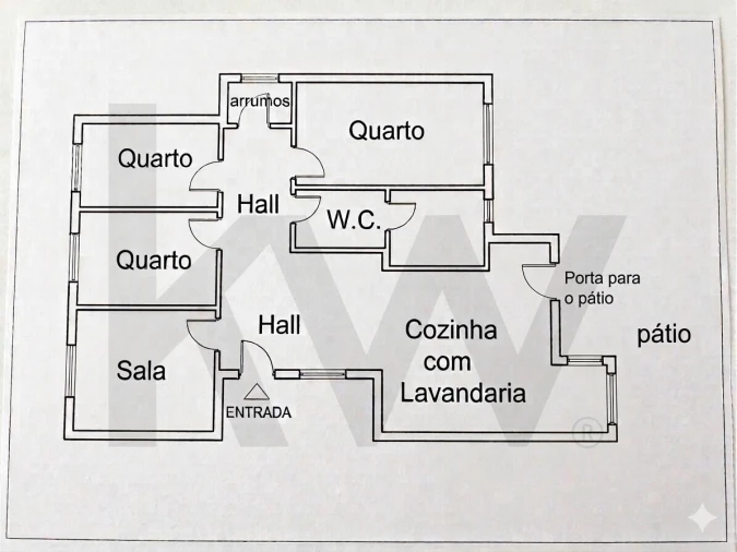 Apartamento T3 para Arrendamento em Campolide Foto 37