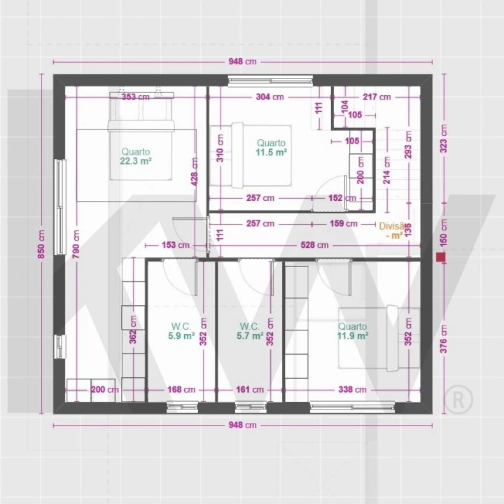 Moradia T3 para Venda em Aradas Foto 7
