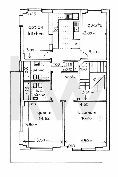 Apartamento T3 para Venda em Benfica