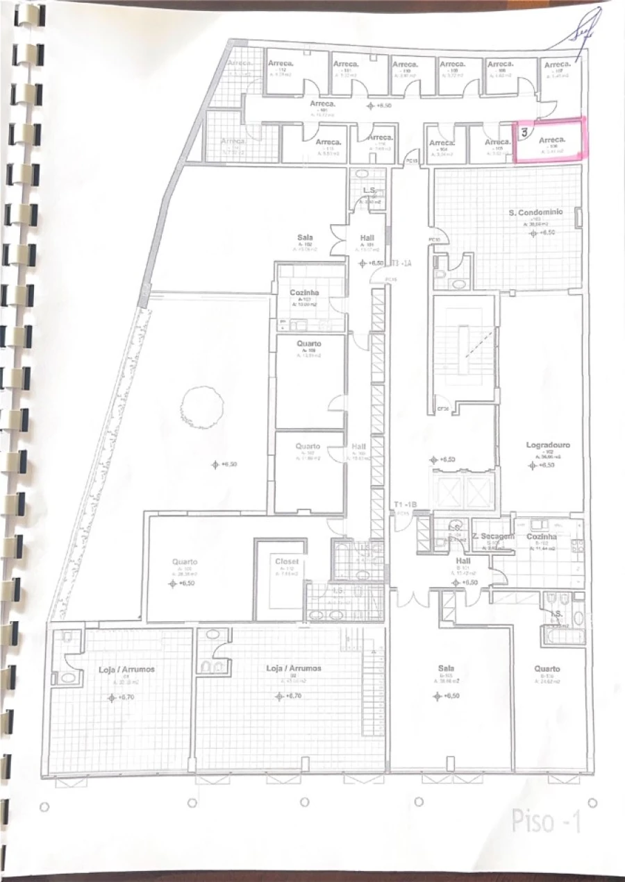 Apartamento T3 para Arrendamento em Algés, Linda-A-Velha e Cruz Quebrada-Dafundo Planta 1