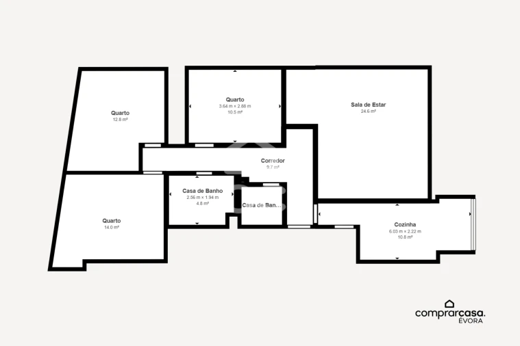 Apartamento T3 para Venda em Malagueira e Horta das Figueiras Foto 19
