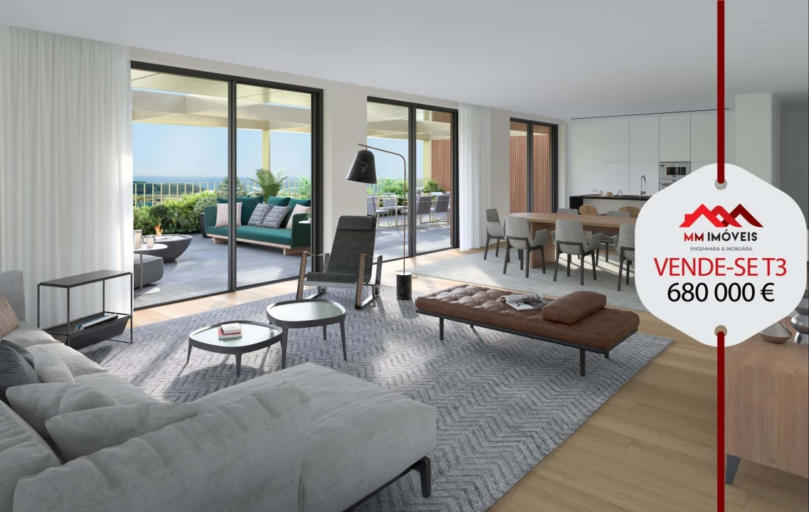 Apartamento T3 para Venda em Canidelo Foto 1
