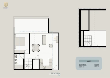 Apartamento T1 para Venda em Santa Marinha e São Pedro da Afurada
