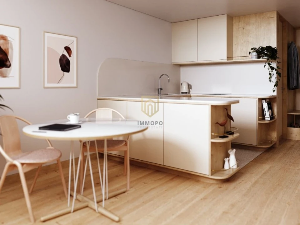 Apartamento T1 para Venda em Santa Marinha e São Pedro da Afurada Foto 8