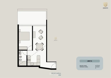 Apartamento T1 para Venda em Santa Marinha e São Pedro da Afurada