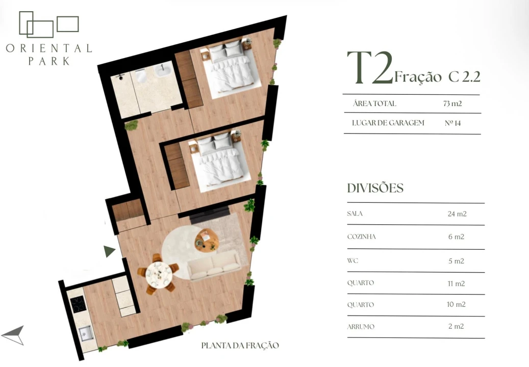 Apartamento T2 para Venda em Campanhã Foto 5