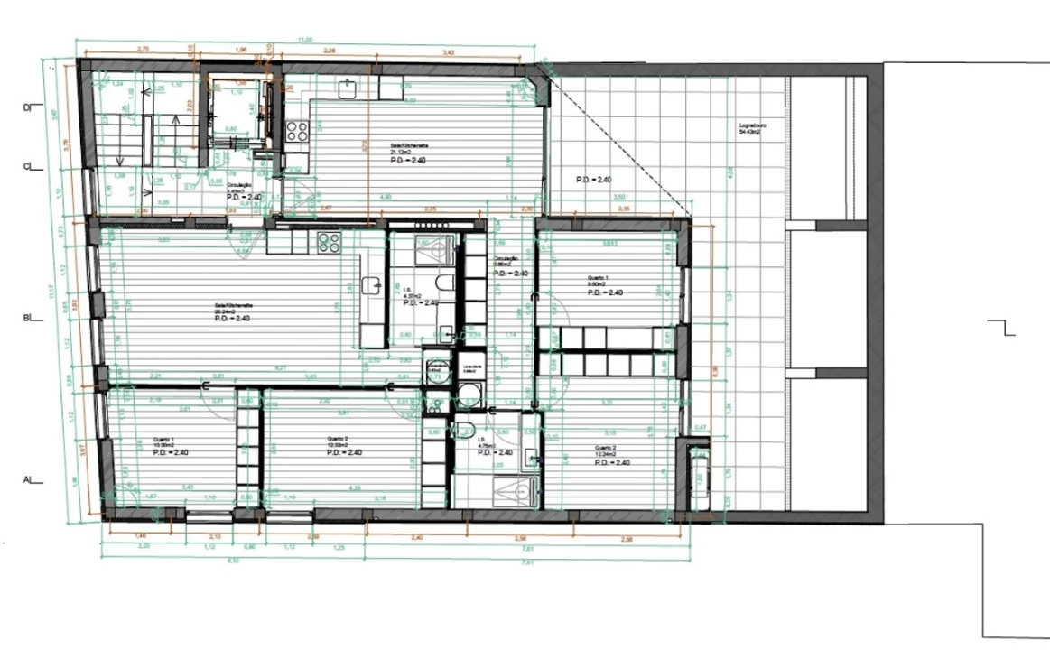 Terreno para Venda em Arroios Planta 5
