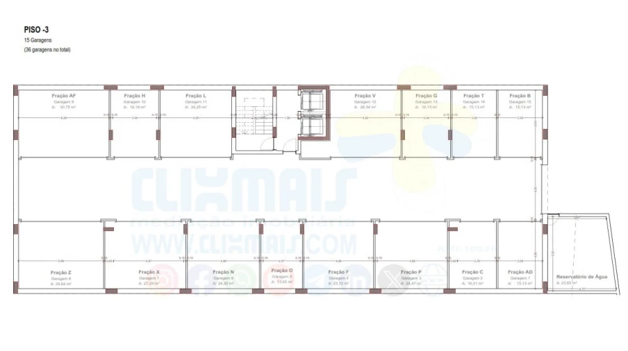 Apartamento T1 para Venda em Ferreiros e Gondizalves Planta 10
