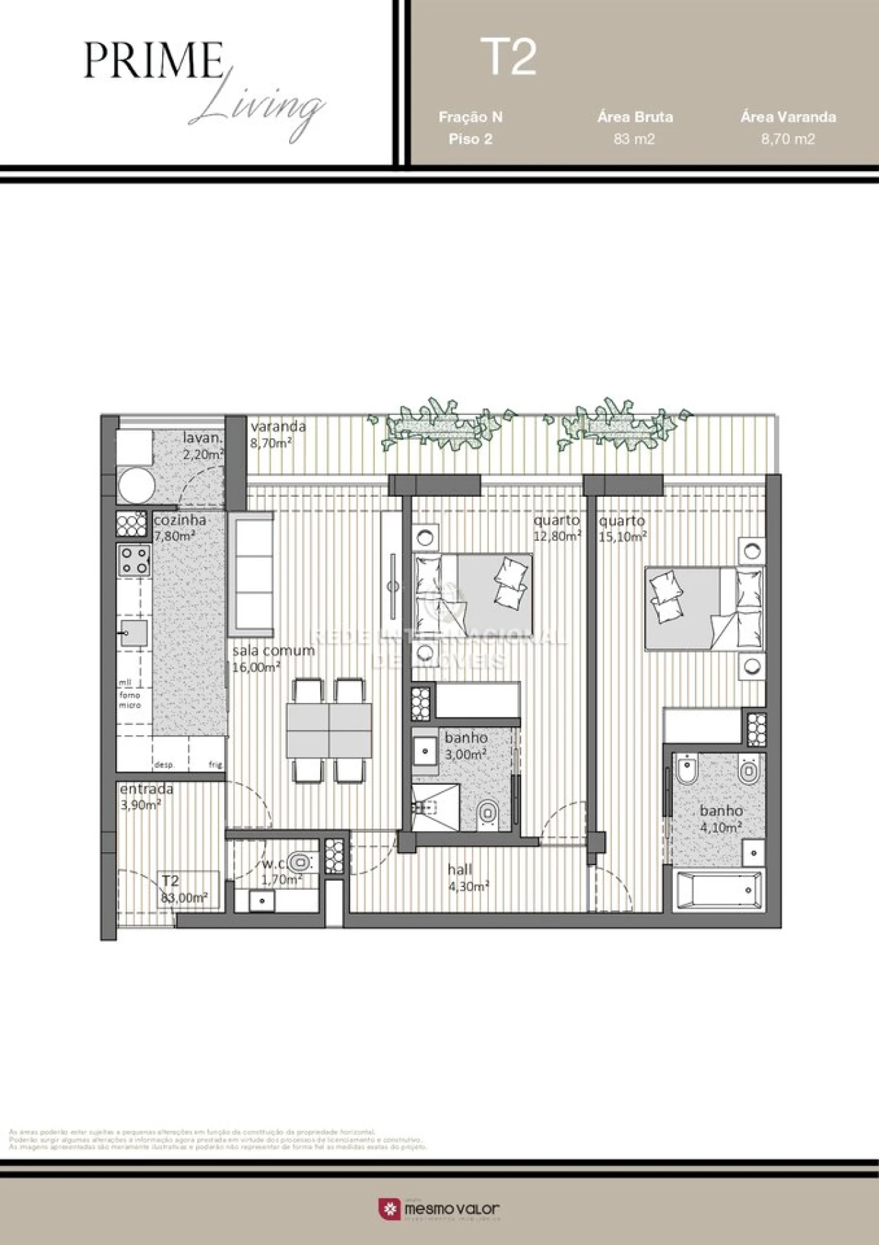 Apartamento T2 para Venda em Aguas Santas Foto 1