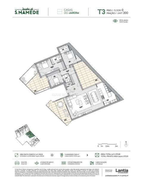 Apartamento T3 para Venda em Santo António