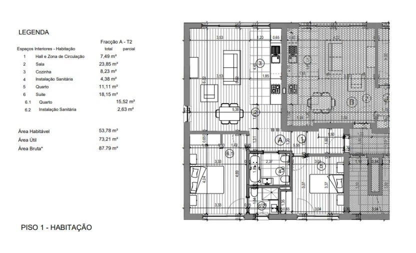 Apartamento T2 para Venda em Atouguia da Baleia Foto 25