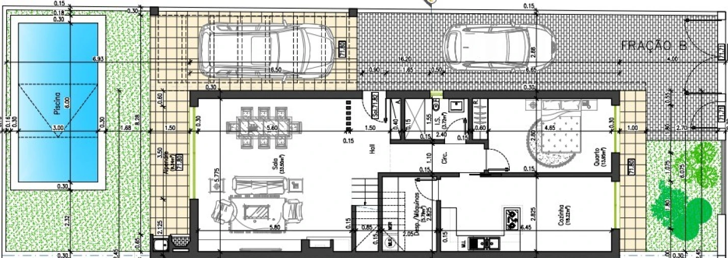 Moradia T4 para Venda em Fernao Ferro Planta 1