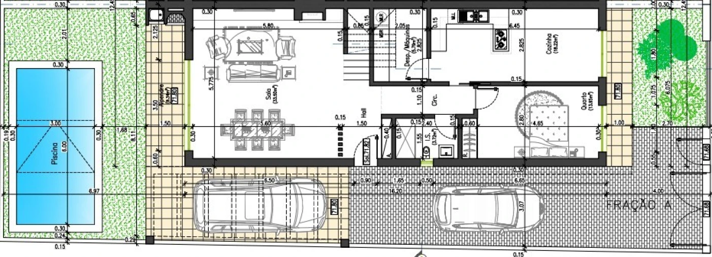 Moradia T4 para Venda em Fernao Ferro Planta 1