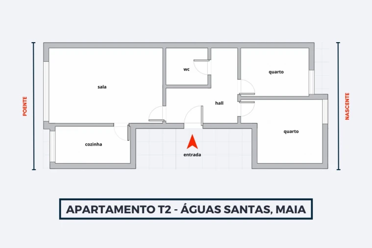 Apartamento T2 para Venda em Aguas Santas Foto 15