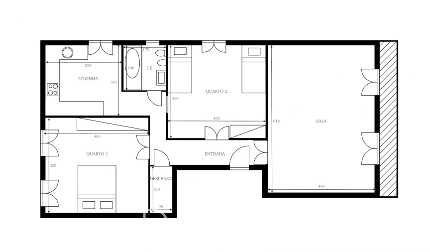 Apartamento T2 para Venda em Alcantara Foto 24