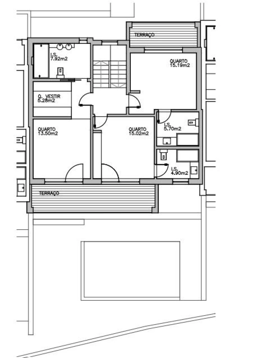 Moradia T4 para Venda em Alcabideche Foto 38
