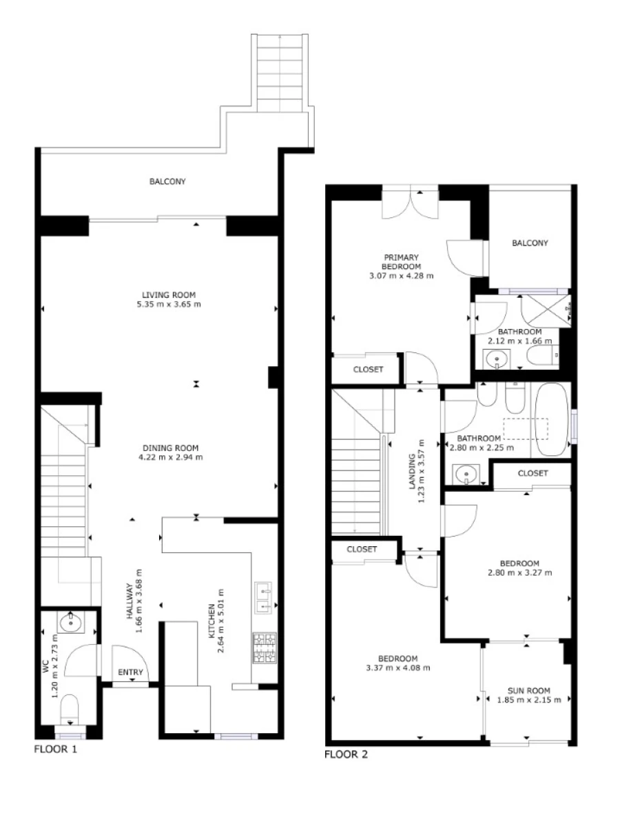 Moradia T3 para Venda em Moledo e Cristelo Planta 1