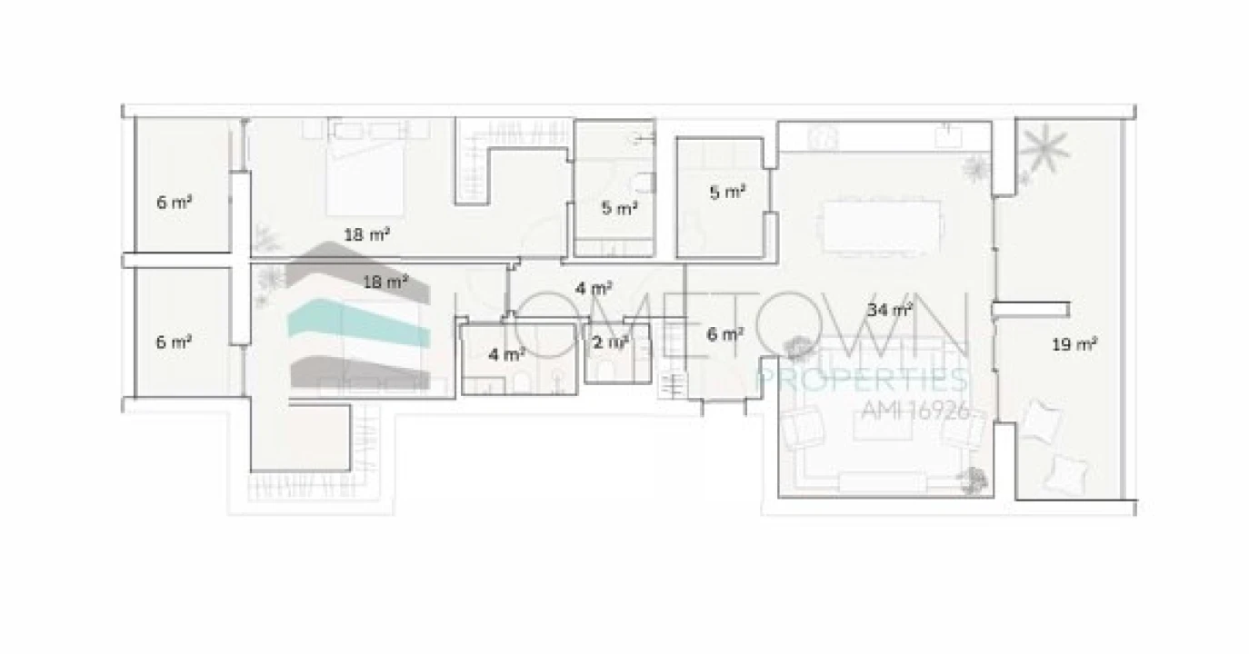 Apartamento T2 para Venda em Quarteira Foto 47