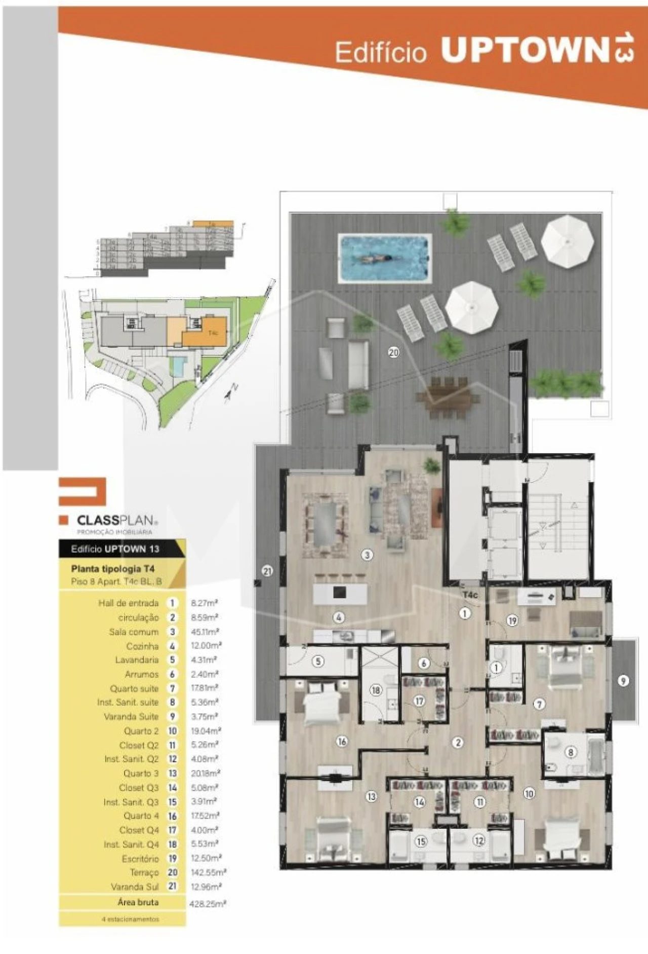 Apartamento T4 para Venda em Funchal (São Pedro) Foto 8