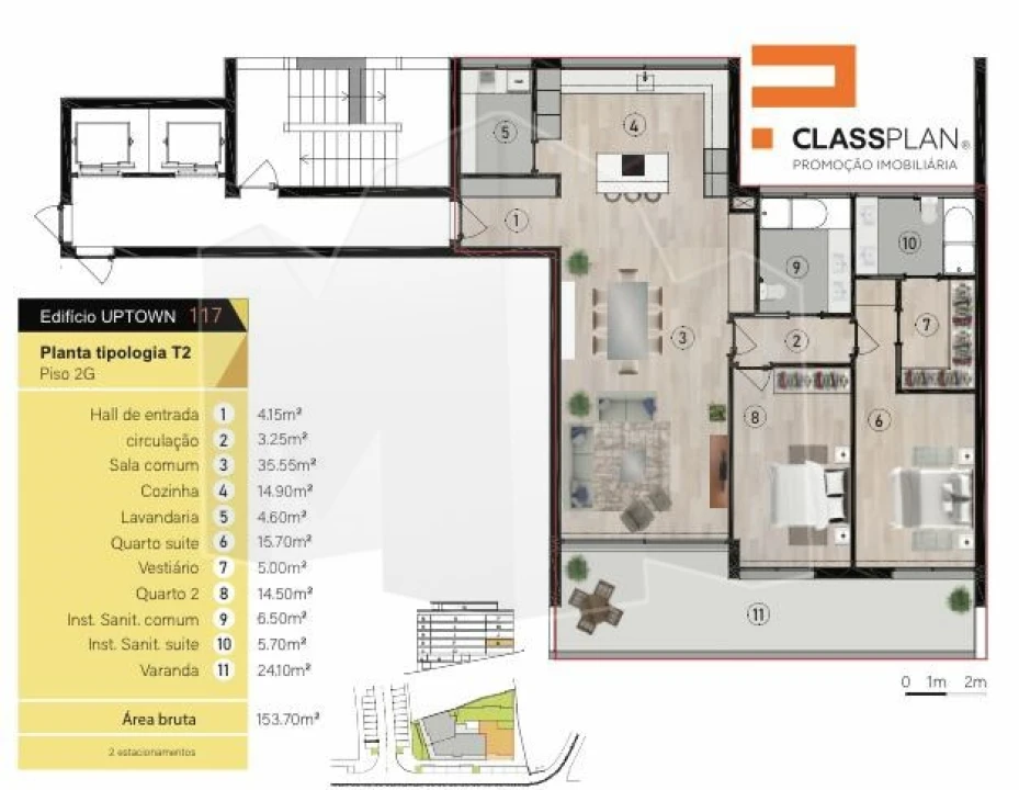 Apartamento T2 para Venda em São Martinho Foto 7