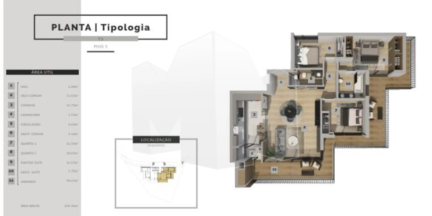 Apartamento T3 para Venda em São Martinho Foto 9