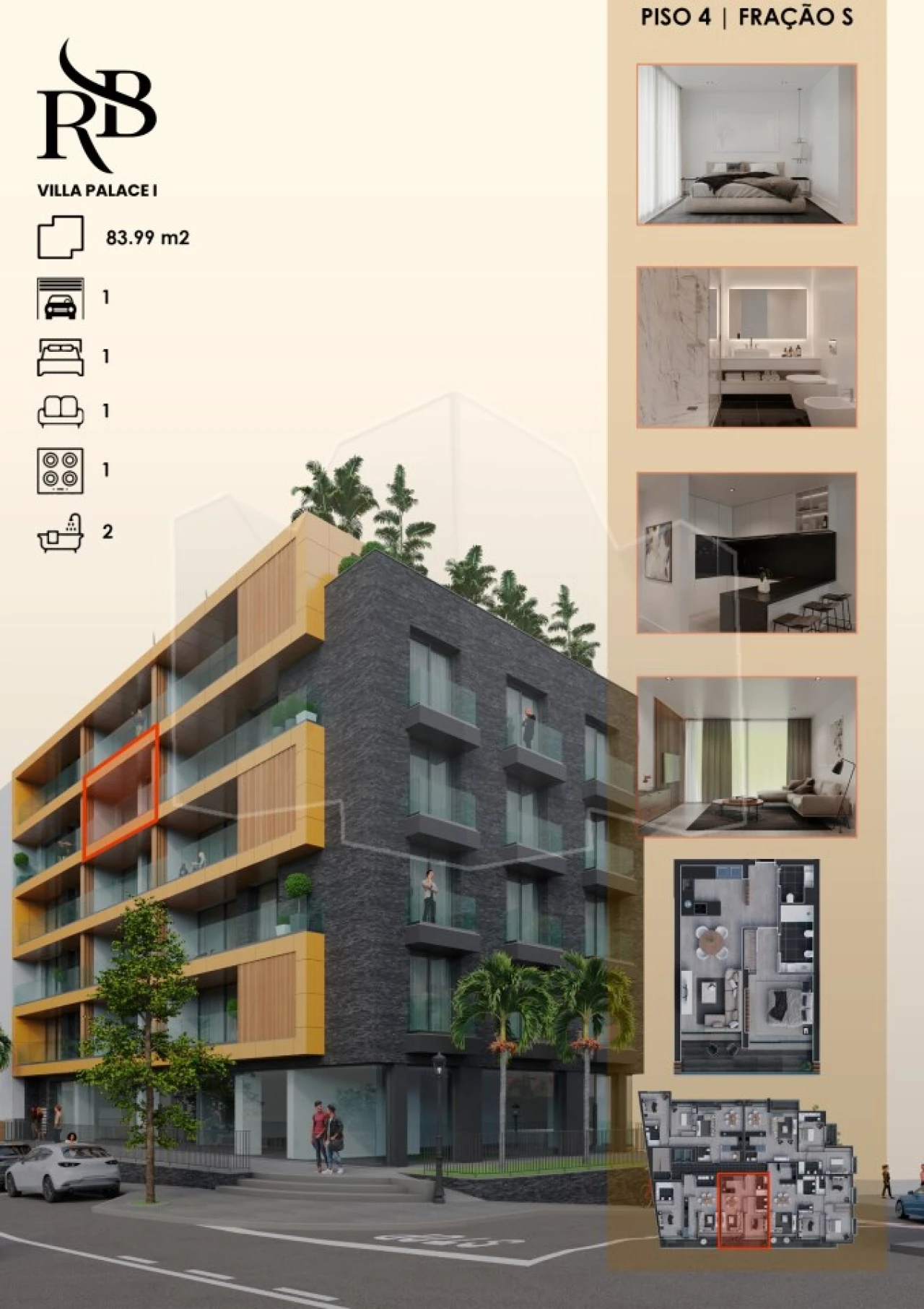 Apartamento T1 para Venda em Ribeira Brava Foto 14