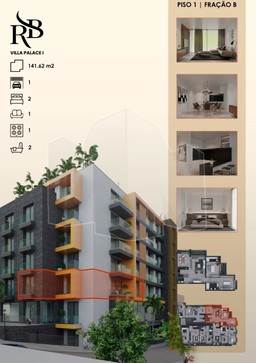 Apartamento T2 para Venda em Ribeira Brava Foto 14