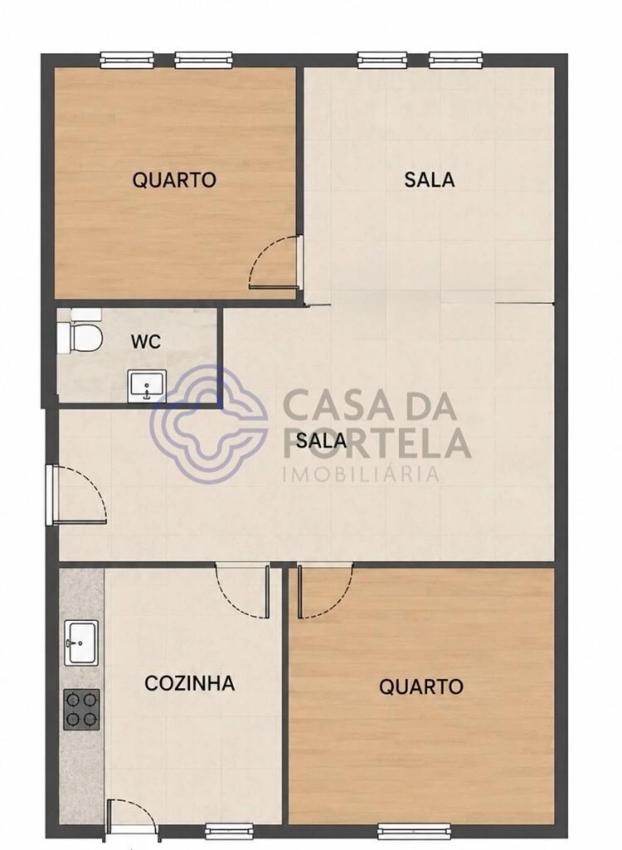 Apartamento T2 para Venda em Póvoa de Varzim, Beiriz e Argivai Foto 15