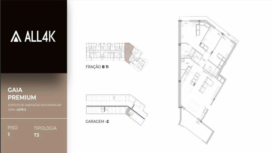 Apartamento T3 para Venda em Oliveira do Douro Foto 8