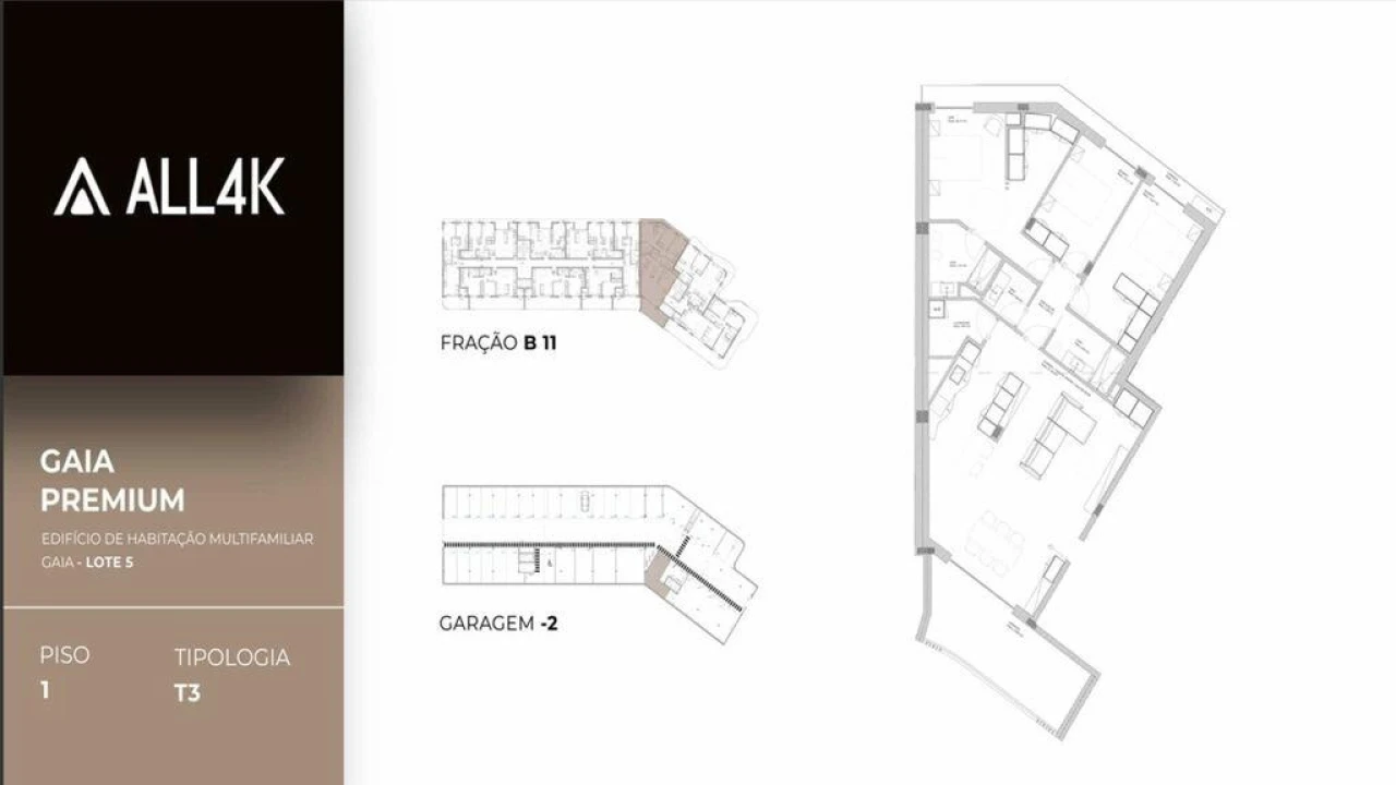 Apartamento T3 para Venda em Oliveira do Douro Foto 8