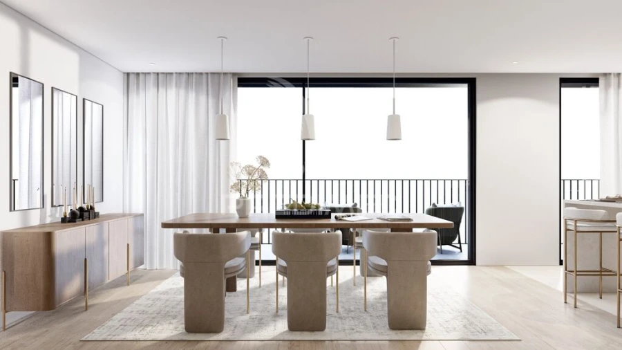 Apartamento T3 para Venda em São João Baptista Foto 2