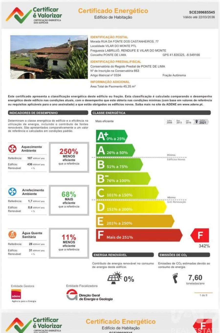 Moradia T1 para Venda em Labrujó, Rendufe e Vilar do Monte Foto 25