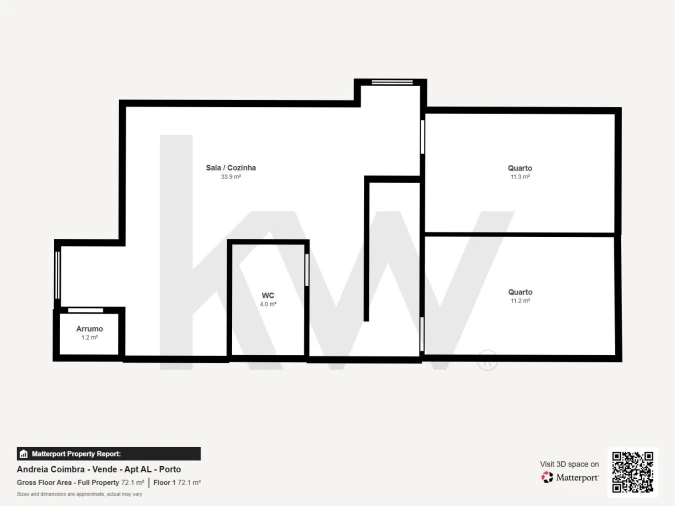 Apartamento T2 para Venda em Cedofeita, Santo Ildefonso, Sé, Miragaia, São Nicolau e Vitória Foto 23