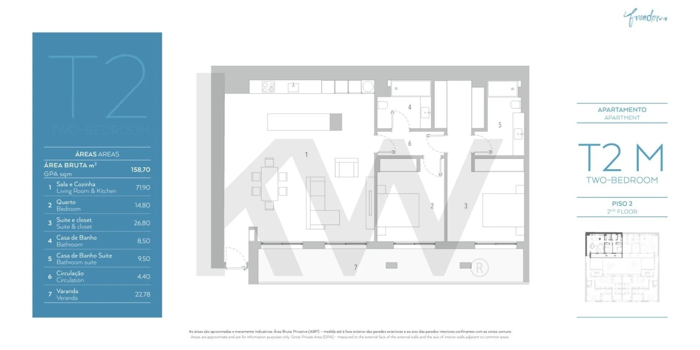 Apartamento T2 para Venda em Arroios Foto 25