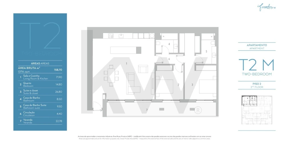 Apartamento T2 para Venda em Arroios Foto 25