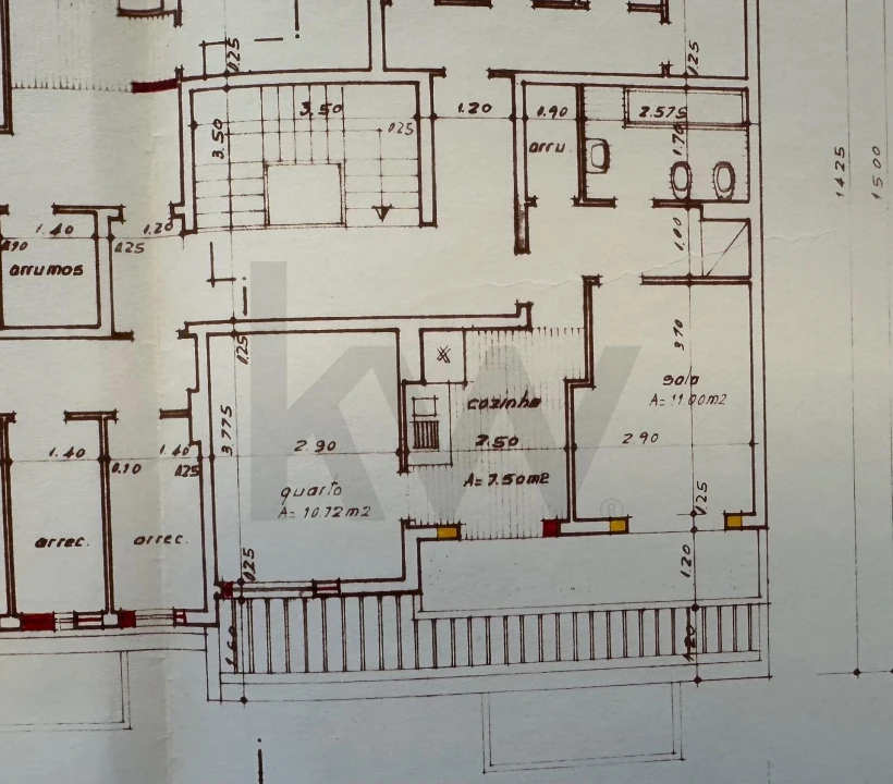 Apartamento T1 para Venda em Algueirão-Mem Martins Planta 2