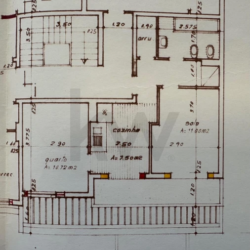 Apartamento T1 para Venda em Algueirão-Mem Martins Planta 3