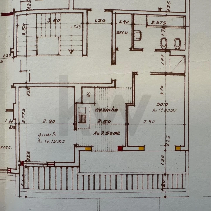 Apartamento T1 para Venda em Algueirão-Mem Martins Planta 3
