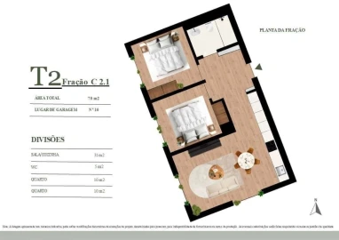 Apartamento T2 para Venda em Campanhã
