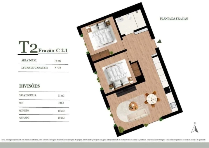 Apartamento T2 para Venda em Campanhã Foto 17