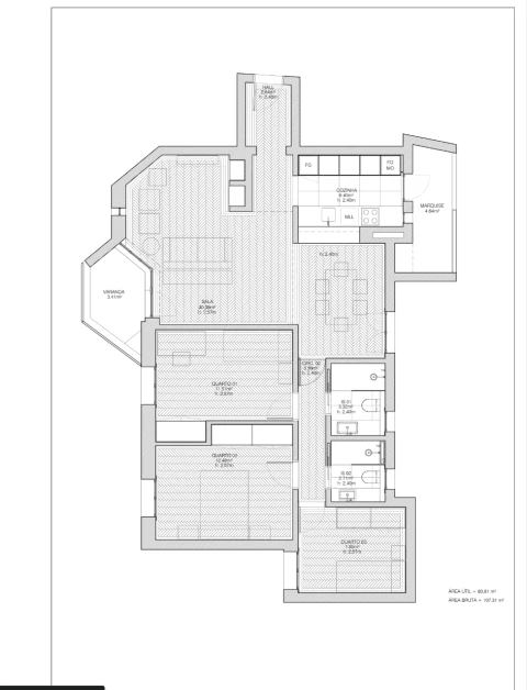 Apartamento T3 para Venda em Cascais e Estoril