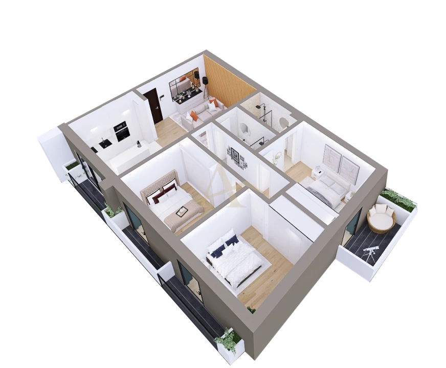 Apartamento T3 para Venda em Moreira Foto 13