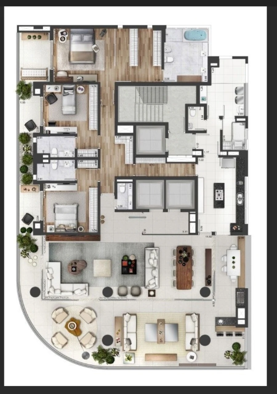 Apartamento T3 para Arrendamento em Cascais e Estoril Foto 12