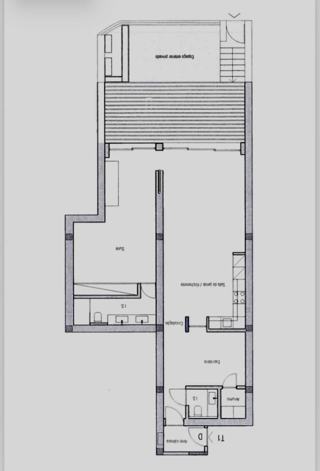Apartamento T2 para Venda em Sesimbra (Santiago) Planta 2