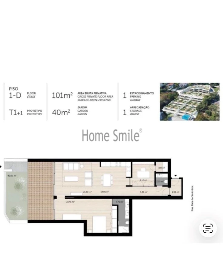 Apartamento T2 para Venda em Sesimbra (Santiago) Foto 38