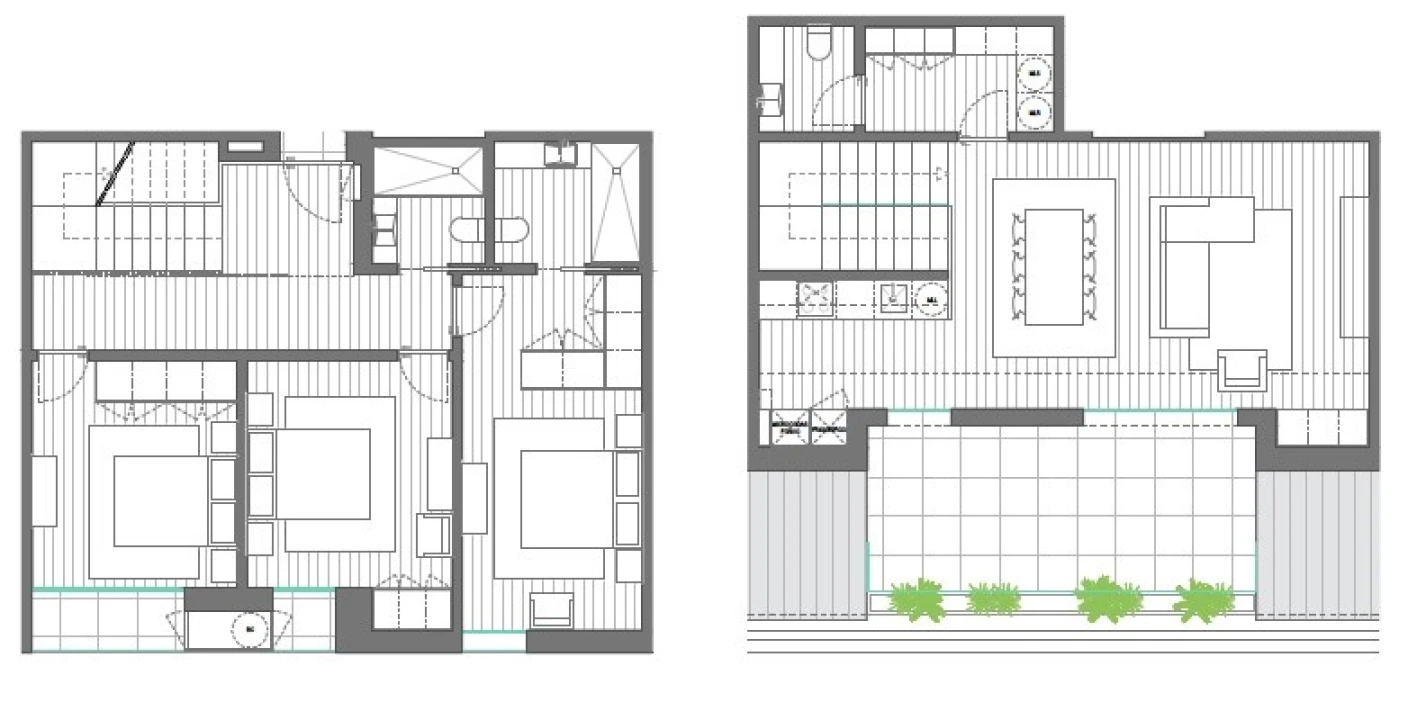 Apartamento T3 para Venda em Santa Joana Planta 2