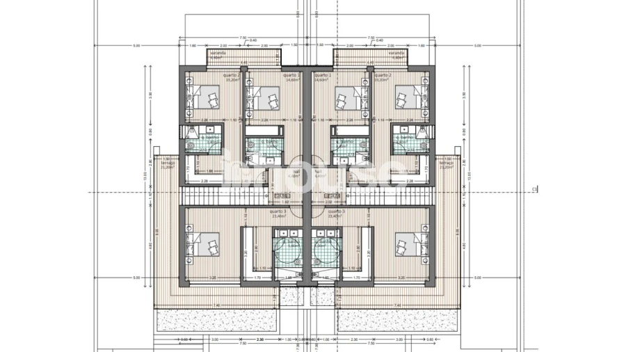 Moradia T3 para Venda em Aguas Santas Foto 37