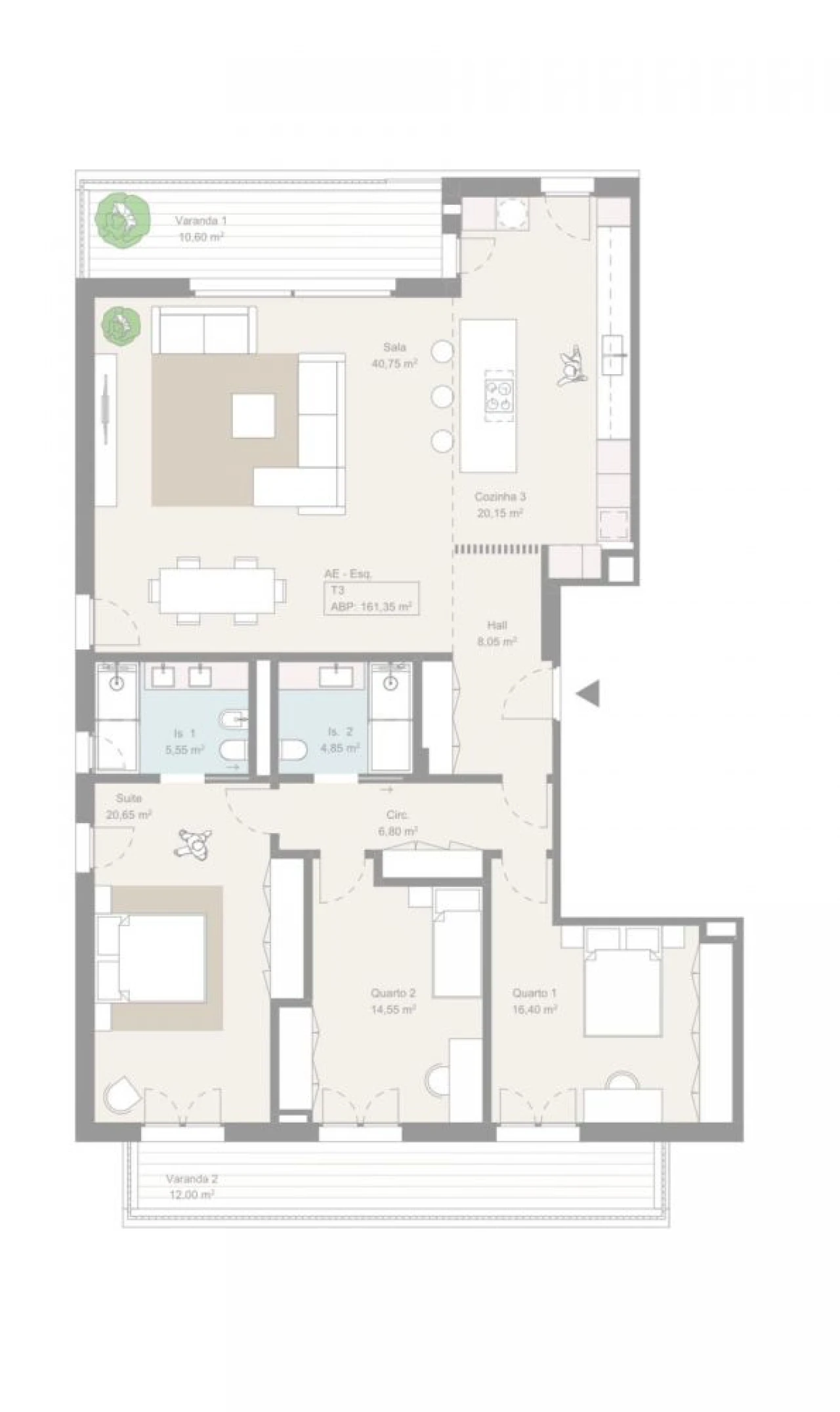 Apartamento T3 para Venda em Amora Foto 34