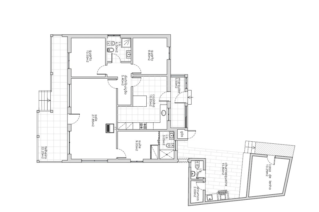 Moradia T3 para Venda em Nadadouro Foto 14