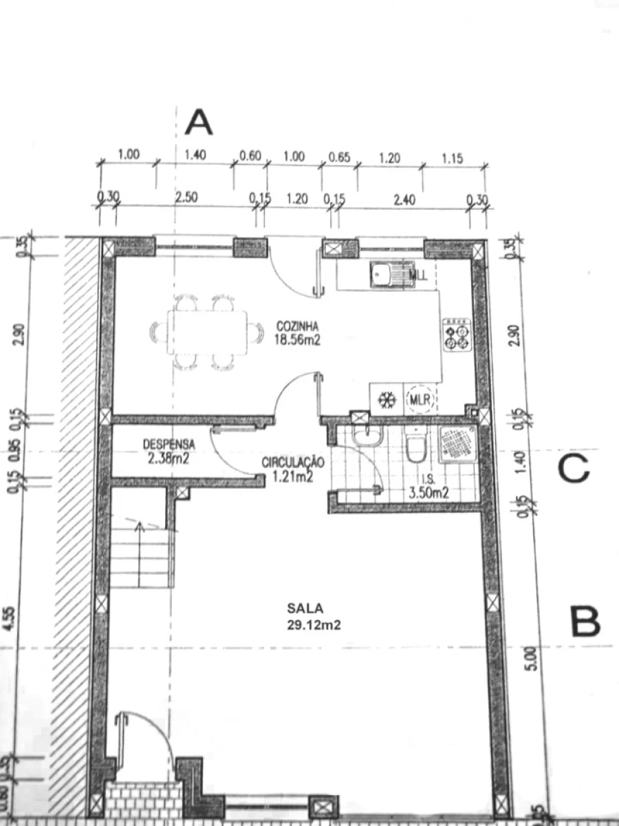 Moradia T3 para Venda em Malagueira e Horta das Figueiras Planta 1